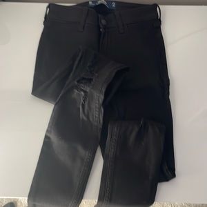 Black skinny jeans from Hollister W24 L26